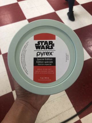 Star Wars The Child Baby Yoda Limited Edition Pyrex Snack Bowl In Hand