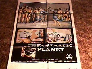 Fantastic Planet Movie Poster 1973 Wild Animation