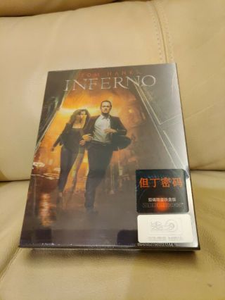Inferno Hdzeta Blu - Ray Steelbook,  Lenticular B New/sealed/read,  102/200