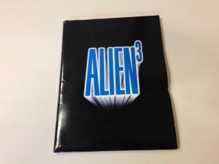 Movie Press Kit Alien 3 Sigourney Weaver W/ Publicity Photos Movie Info