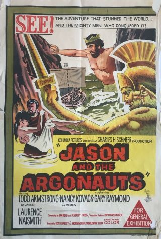 Jason And The Argonauts - 1963 - One Sheet Poster