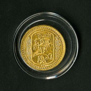 Tunisia Coin 1932 Gold 100 Francs