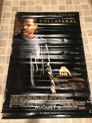 Collateral Movie Theatre Banner Set Of 2 Vinyl Kit A.  Tom Cruise Jamie Foxx