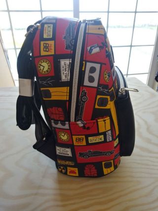 Back to the Future 35th Anniversary Backpack,  Lunchbox and Pin Set Rare 2020 2