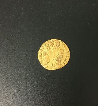 Italy 1789 - 1797 Venice Venezia Zecchino Ludovico Manin Gold Coin