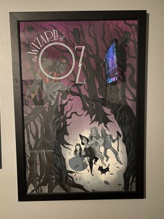 The Wizard Of Oz Limited Edition Screen Print Xx/250 Mondo Poster Anne Benjamin