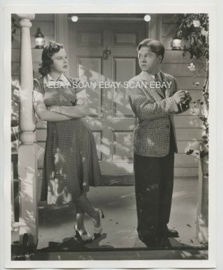 Judy Garland Mickey Rooney Strike Up The Band Vintage Dw Keybook Photo