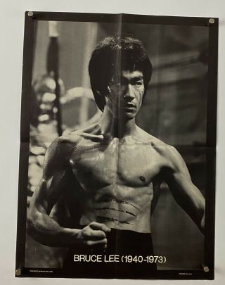 Enter The Dragon Movie Poster (fine) One Sheet 1973 Bruce Lee 20x27 5704