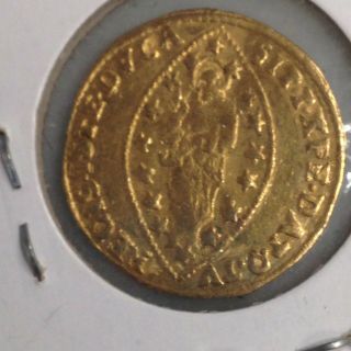 Very Fine 1789 - 1797 Venice Zecchino Ludovico Manin Gold Coin 3
