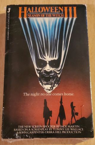 Halloween 3 Iii Season Of The Witch 1982 Jack Martin Paperback Novel Rare