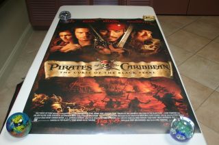PIRATES OF THE CARIBBEAN CURSE OF THE BLACK PEARL MOVIE POSTER - DS 3