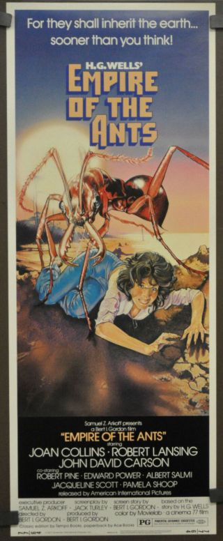 Empire Of The Ants 1977 14x36 Movie Poster Joan Collins Robert Lansing