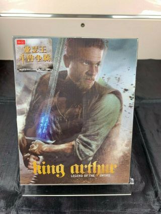 King Arthur Legend Of The Sword Hdzeta 3d,  2d Blu - Ray Steelbook Lenti,  New/sealed