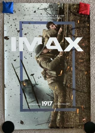 1917 Imax Ds Movie Bus Shelter Poster World War 4 X 6