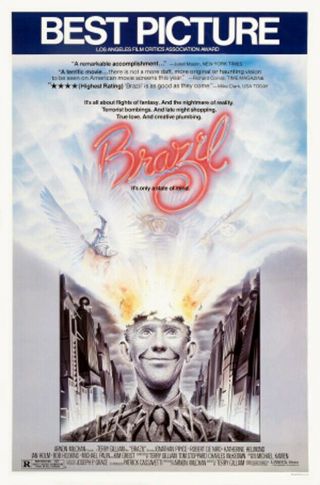 Brazil (1985) Movie Poster - Single - Sided - Rolled