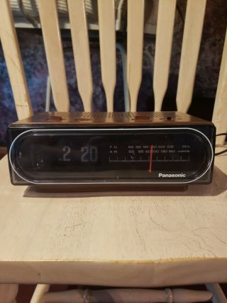 Back To The Future Panasonic Clock Radio