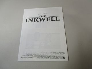 Movie Press Kit The Inkwell Larenz Tate Movie Photo With Info Booklet