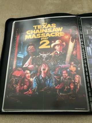The Texas Chainsaw Massacre Part 2 Scream Shout Factory Movie Poster Oop