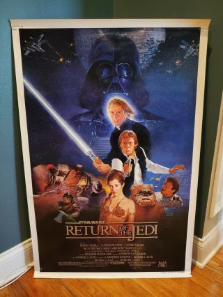 1983 Star Wars Episode Vi - Return Of The Jedi 27x41 Movie Poster Rolled