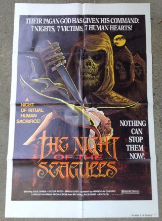 The Night Of The Seagulls Movie Poster 27 " X41 "
