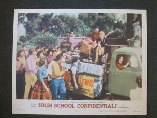 High School Confidential - Lobby Card - Jerry Lee Lewis