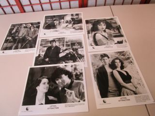 MOVIE PRESS KIT LETHAL ATTRACTION 35 MM MOVIE SLIDES,  PHOTOS WITH INFO BOOKLET 2
