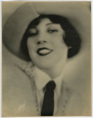 1920s Large Format Olive Borden Silent Film Photograph Max Munn Autrey