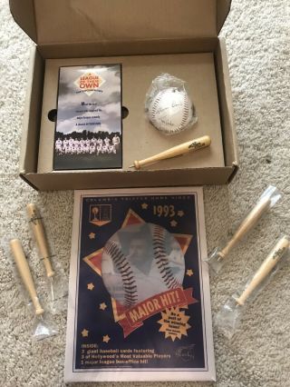 Madonna A League Of Their Own Promo Box Set With Signed Baseball Tom Hanks