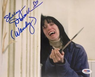 Shelley Duvall Signed Autographed The Shining 8x10 Photo Exact Proof Psa/dna