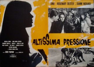 Highest Pressure Altissima Pressione Italian Fotobusta Poster 2 Francoise Hardy