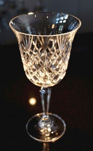 Czech Crystal Large Wine Glass
