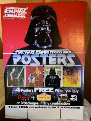 Vintage Star Wars Empire Strikes Bank - Posters And Display - Crisco