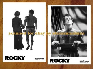 Rocky Part 1 B&w Photo Set Of 30 Sylvester Stallone Apollo Creed Carl Weathers