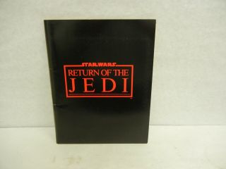 Star Wars: Return Of The Jedi Studio Press Kit With 17 Photos