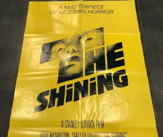 THE SHINING 1980 1 SHEET MOVIE POSTER 27 