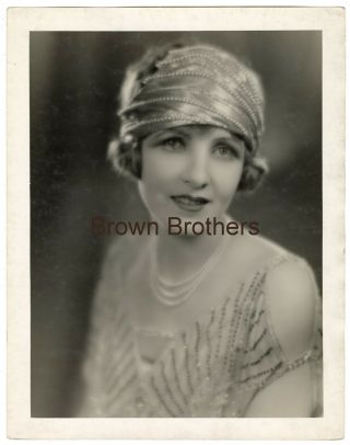 1926 Hollywood Flapper Claire Windsor Dbw Oversized Photo By Edwin Bower Hesser
