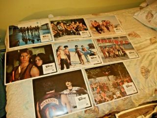 The Warriors 1979 Paramount Pictures 11 X 14 Lobby Card Set Of 8 Complete