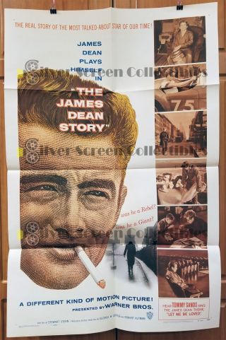 The James Dean Story (1957) - U.  S.  One Sheet Movie Poster (27 " X 41 ")
