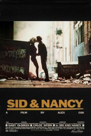 Sid And Nancy Movie Poster 1986 - Gary Oldman Hollywood Posters