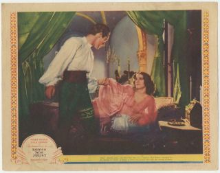 Romeo & Juliet 1936 Release Lobby Card Norma Shearer Leslie Howard