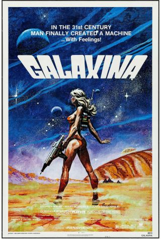Galaxina 1980 27x41 One Sheet Movie Poster Dorothy Stratten