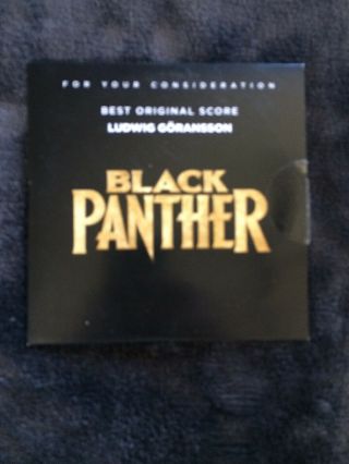 Fyc Marvel Black Panther Cd Best Score Oscar Ludwig Goransson