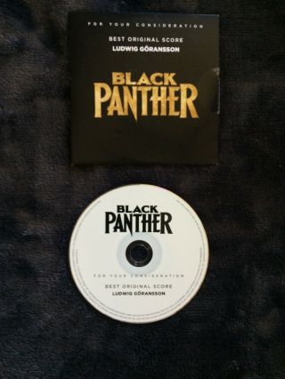 FYC Marvel Black Panther CD Best Score Oscar Ludwig Goransson 3