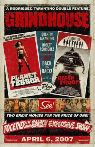 Grindhouse Orig Ds Movie Poster Authentic Planet Terror Death Proof Grind House