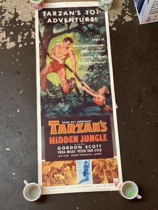 Vintage Tarzan’s Hidden Jungle Poster 1955 55 Of 74 Rko Radio