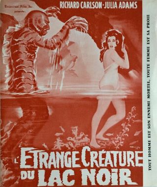 Creature From Black Lagoon 1953 Jack Arnold - French Pressbook