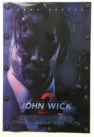 John Wick: Chapter 2 27 " X 40 " Ds/rolled Movie Poster - 2017