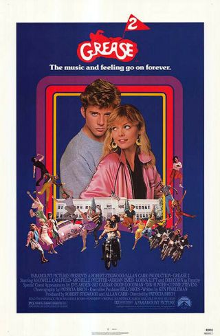 Grease 2 (1982) Movie Poster - Single - Sided - Rolled