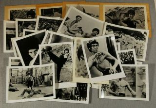 Bruce Lee Vintage Movie Still X 30 Photo 16.  5×12.  2ｃｍ