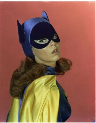 Batman Yvonne Craig As Batgirl Striking In Costume 5x4 Color Negative
